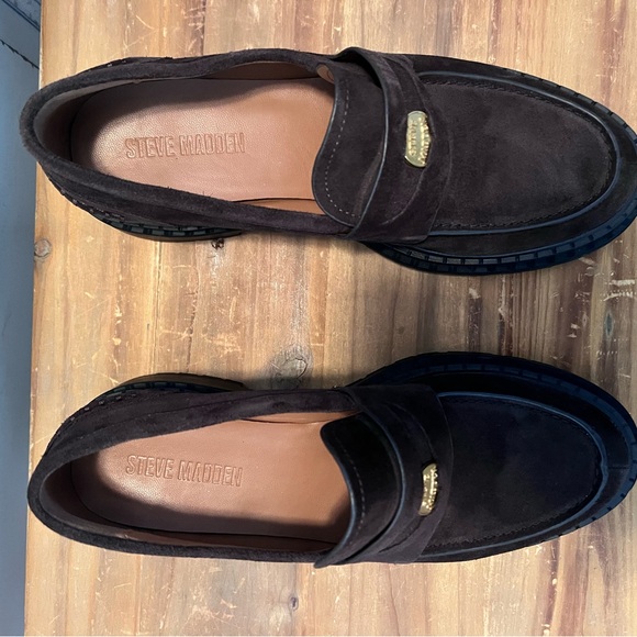 Steve Madden Women's Loafers in brown - Picture 2 of 10